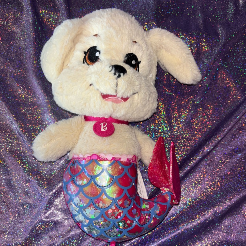 Barbie Dog Mermaid Plush Puppy